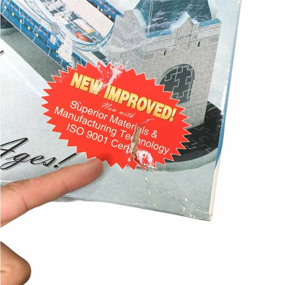 Vintage 1995 3D Puzzle Tower Bridge of London - Picture 11 of 11